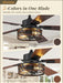 48 Inch Farmhouse Ceiling Fan Integrated Lighting