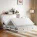 White Queen Murphy Versatile CabinetBed With Mattress