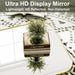 57x20 Full Length Mirror GoldRoundedCornerAluminumFrame