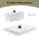 6" Queen Tri-Fold Memory Foam Mattress with Cooling Gel