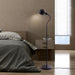 Nova - Adjustable Floor Lamp with Flexible Gooseneck and Rotatable Shade, E26 Socket, 10-Inch Base - Ideal for Reading, Bedside, Living Room, Antique Brass
