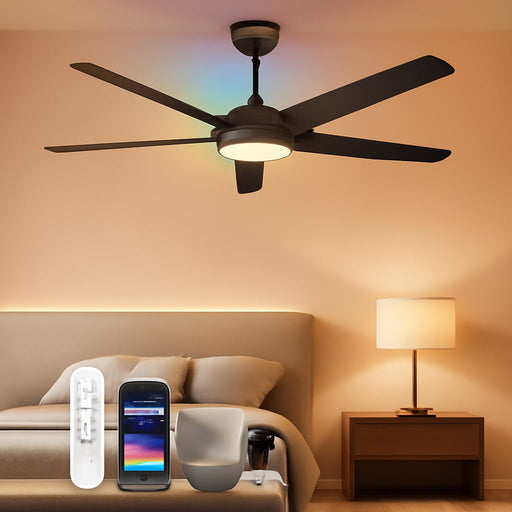 56 Inch Smart Ceiling Fan App Remote System