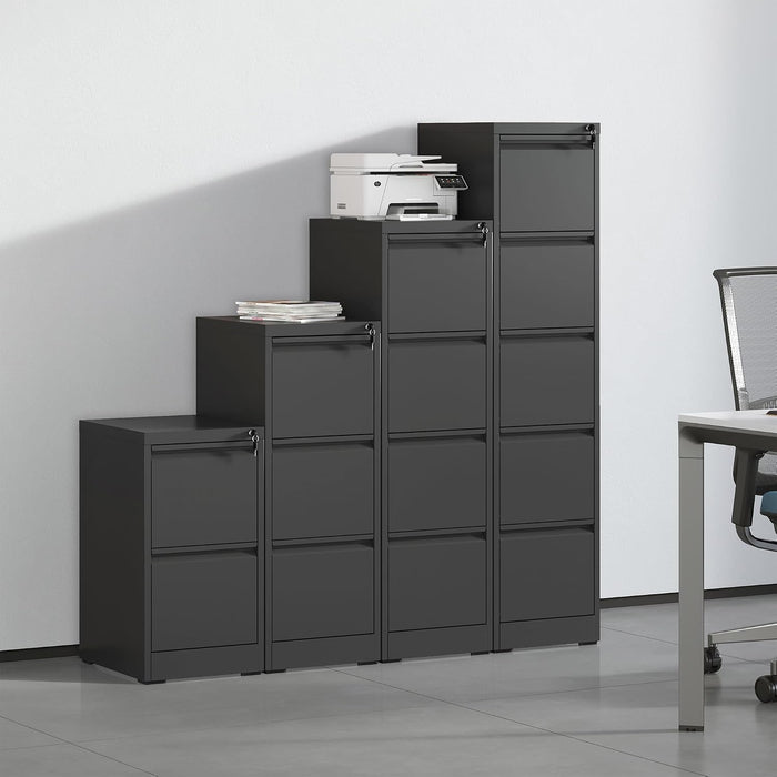 Metal File Cabinet with Drawer Heavy Duty Locking File Cabinets