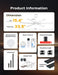 Premium 65 Inch Ceiling Fan Intelligent Climate Control