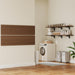 48" Floating Folding Shelves, Set of 2, Wall Mount, Solid Wood Shelf