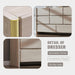 Modern 8 Drawers Dresser for Bedroom, 55" Wide Dresser-Cream