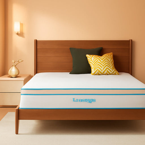 10 Inch Memory Foam and Spring Hybrid Mattress - Medium Feel - Bed in a Box - Quality Comfort and Adaptive Support - Breathable - Cooling - Perfect for a Guest Bedroom - Twin XL Size