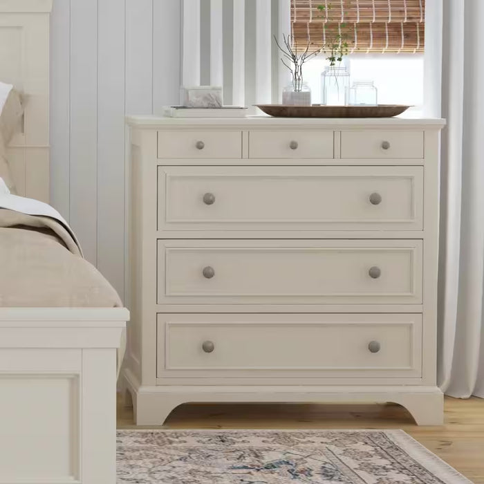 Naples 3-Piece White Queen Bedroom Set