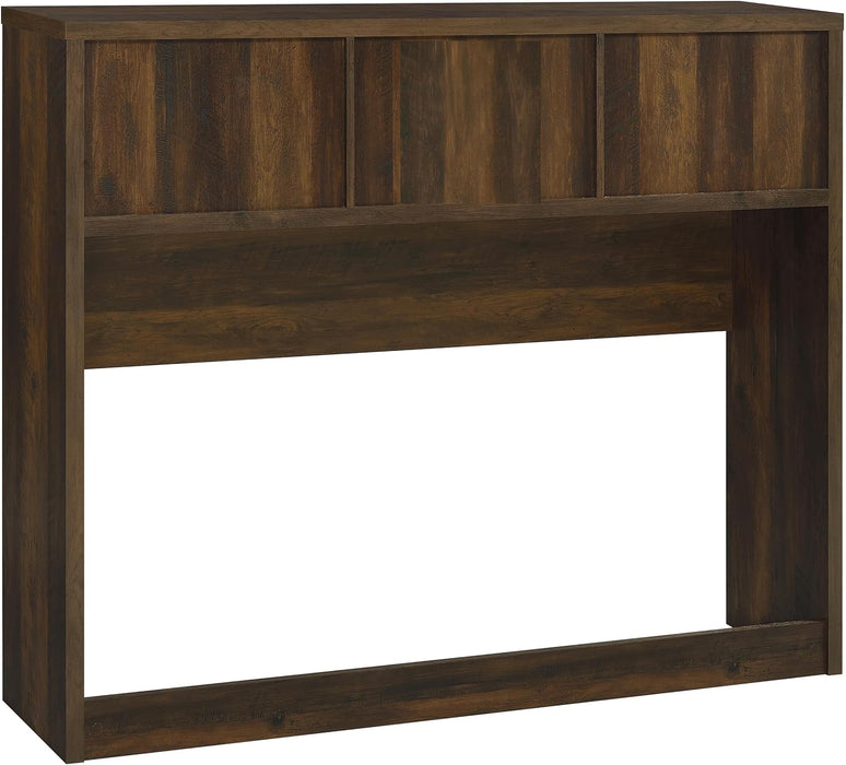 Westpark 49-Inch Queen Bookcase Headboard Dark Pine