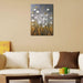 Morning Dancing 100% Hand Painted Floral Oil Paintings Canvas Wall Art Modern Stretched and Framed Grace Abstract Flowers Artwork Ready to Hang for Living Room Home Decorations Wall Decor