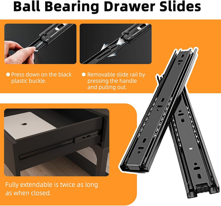 Computer Gaming Desk Office - Study Writing Desk with Drawer for Teen, Bedroom Makeup Desk Home Office Furniture with Storage Shelf, Height Monitor Stand