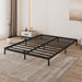 6 Inch Bed Frame Queen Size Low Profile, Metal Platform Low Bed Frame, Heavy Duty Support Low Profile Bed Frame, No Box Spring Needed, Noise Free, Easy Assembly, Prevent Mattress from Sliding