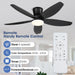 42-Inch LED Ceiling Fan With Remote-Control Low-Profile