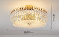 Modern Crystal LED Lights Chandelier for Living Room Decor Bedroom Ceiling Lamp Hanging Light Fixture Home Decoration Luxury