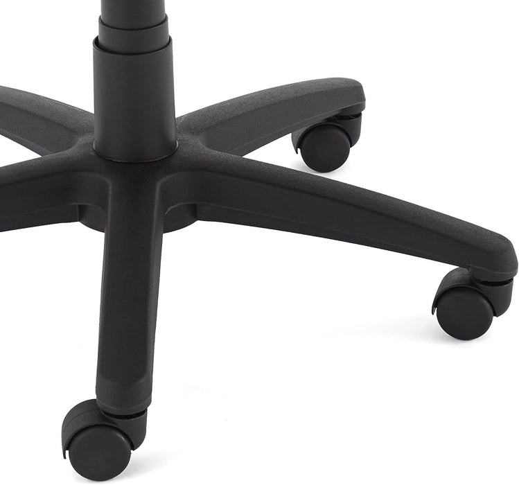 Ergonomic High-Back Desk Chair, Comfortable Flip-Up Armrests, Contoured Mesh Seat, Swivel, Black, 25.5"D X 26.25"W X 49.25"H