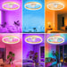 Modern Brushed Gold Flushmount Remotecontrol Ceiling Fan