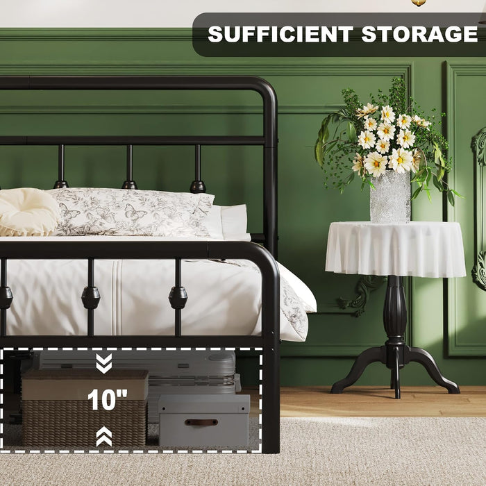 12 Inch Twin Bed Frames with Headboard and Footboard