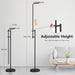 32W/3000LM Floor Lamps, Super Bright LED Standing Lamp with Remote Control, Adjustable Tall Lamp with 350°Rotating Head, Modern Dimmable Torchiere Corner Lamp for Living Room, Bedroom, Office