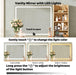 47 Inch Vanity Desk With Multifunctional Illumination