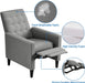 Fabric Recliner Chair with Thicker Cushion