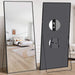 78"X35" Floor Mirror Full Length - Standing Mirror with Aluminum Alloy Frame, Large Body Mirror for Bedroom, Living Room, Wall Mounted or Leaning