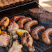 Barrel Charcoal Grill, Large Charcoal Grills with Side Shelf, Outdoor BBQ Grill,Perfect for Backyard Camping, Patio Parties and Picnics