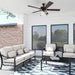52 Inch Modern Farmhouse Integrated Led Ceiling Fan