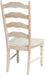 Set of 2 Maine Ladderback Chairs Dining/Kitchen/Study/Balcony, Solid Wood, Parawood Construction, 42.1"H, Ready to Paint or Stain in Any Color, Unfinished
