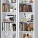 74" Tall Bookshelf, 6-Tier Floor Standing Bookcase with 2 Adjustable Shelves, 24" Wide Open Storage Shelf, Modern Display Organizer for Home Office, Living Room, Bedroom, Study
