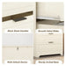 4 Closet Dresser, Farmhouse Dressers & Chests of Drawers, Light Oak