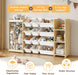 3-In-1 Toy Storage Organizer, Stuffed Animal Holder, 12 Bins