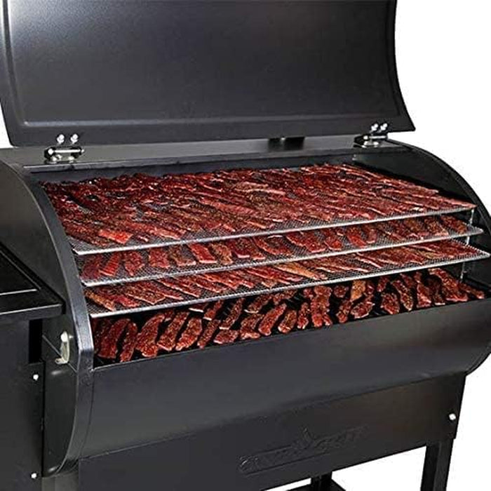 Pellet Grill Jerky Racks - Jerky Racks for Grill Accessories - Perfect Jerky Gift for Men - Fits 36 Pellet Grill - 3 Racks