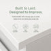 White 9 Drawer Dresser for Bedroom,Modern Deep Drawer Dresser with No-Handle Design,Wide Storage Chest of Drawers,Wood Bedroom Storage Organizer Furniture for Closet,Hallway