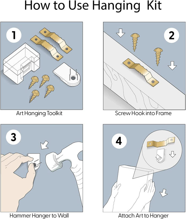 Framed Canvas Print Wall Art Set Gray & Tan Color Block Ocean Wave Overlay Nature Wilderness Digital Art Modern Art Rustic Scenic for Living Room, Bedroom, Office - 24"X36"X3 Natural