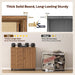 Five Drawer Wooden File Cabinet With AdjustableShelf