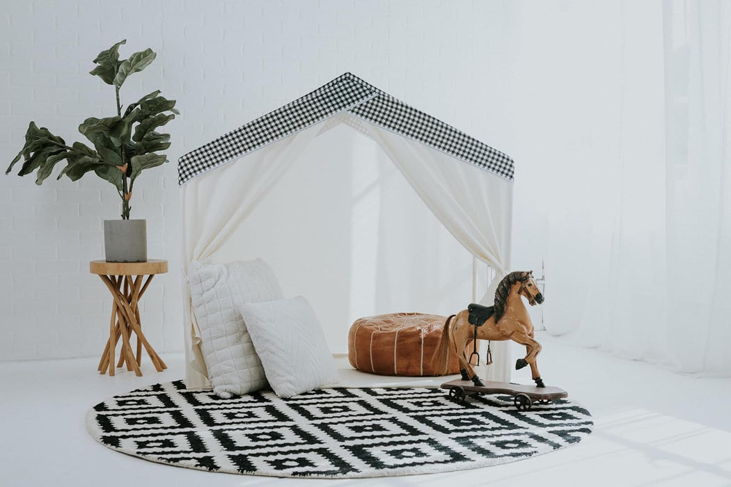 Large Kids Play Tent with Storage Bag – Indoor & Outdoor Playhouse Fort for Boys & Girls – Spacious, Easy-Assemble Pop-Up Kids Tent – Gift for Ages 3–10