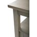 Warm Shaker Solid Wood Rectangle End Table - Farmhouse Grey