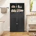 Bolten 49.4In Accent Rattan Cabinet,Storage Cabinet, Bathroom Storage Cabinet with 2 Drawer