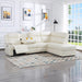 L-Shaped Reclining Sectional Sofa with Storage Chaise