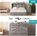 57Inch Murphy CabinetBedSeriesLine USBChargingPlus