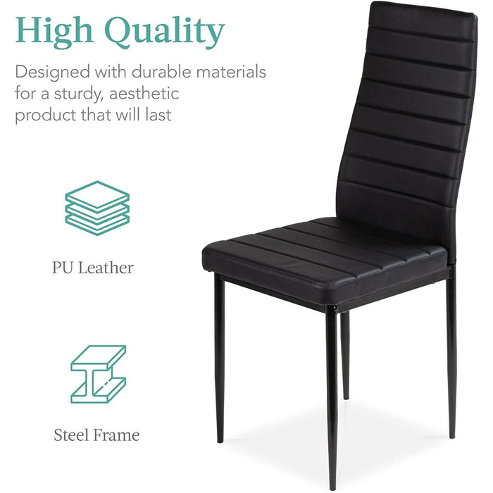 5-Piece Kitchen Dining Table Set for Dining Room