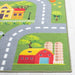 Children's Playhouse Rug SevenFootNineInch X TenFoot Green