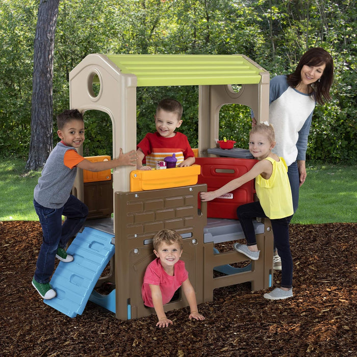 Young Explorers Discovery Playhouse - Indoor or Outdoor Clubhouse and Activity Playset for Toddlers and Kids, Made in USA