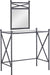 - 57752MTL-01-KD-U Mission Hills Vanity Set, 31" X 32" X 18", Metal