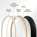 Arched Full Length Mirror, Free Standing Floor Velvet Finish Frame Mirror for Leaning or Hanging, Soft Touch Bedroom & Living Room Decor, Cream White