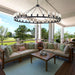Large Black Wagon Wheel Chandelier 64 Inch,30-Light Farmhouse Wagon Wheel Chandeliers round Industrial Ceiling Light Fixtures for Outdoor Porch High Ceilings Living Dining Room Foyer Entryway