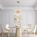 12 Light Bubble Globe Chandelier Dimmable Illumination