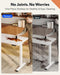 FLEXISPOT EN1 One-Piece Standing Desk, Electric Adjustable with 4 Memory Presets, 176 LBS Capacity, Stable & Quiet, Seamless Desktop for Home Office & Dual Monitors, 48"X30" White(White Frame)