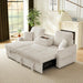 Beige 81Inch Ultra SleeperSofa With Charging Station