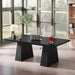 63-Inch Modern Executive Desk Featuring Dual Pedestal